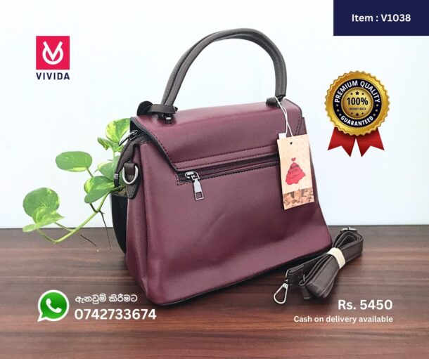 Ladies Side Bag V1038 - Image 3
