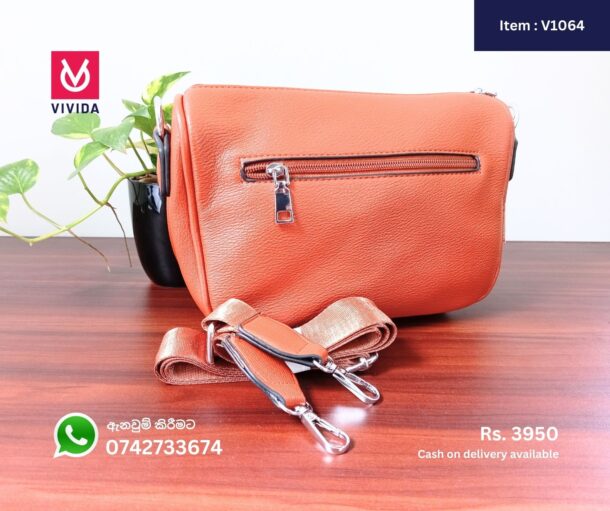 Hand Bag -  Side Bag - V1064 - Image 2