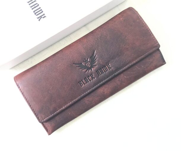 Black Hawk Real Leather Wallet – V1075 - Image 2