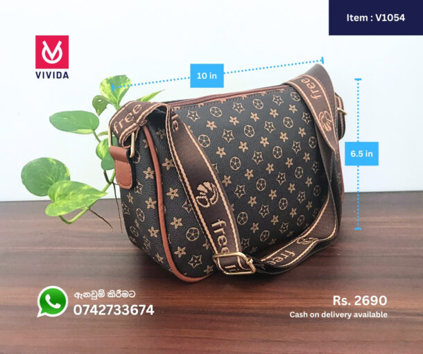 Hand Bag - Side Bag - V1054 - Image 5