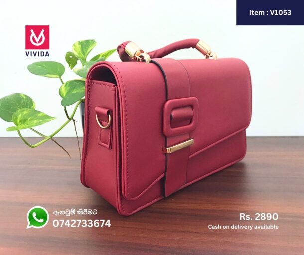 Ladies Hand Bag - V1053 - Image 8