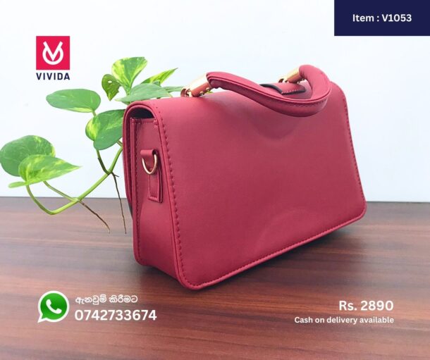 Ladies Hand Bag - V1053 - Image 7
