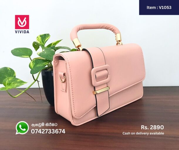 Ladies Hand Bag - V1053 - Image 5
